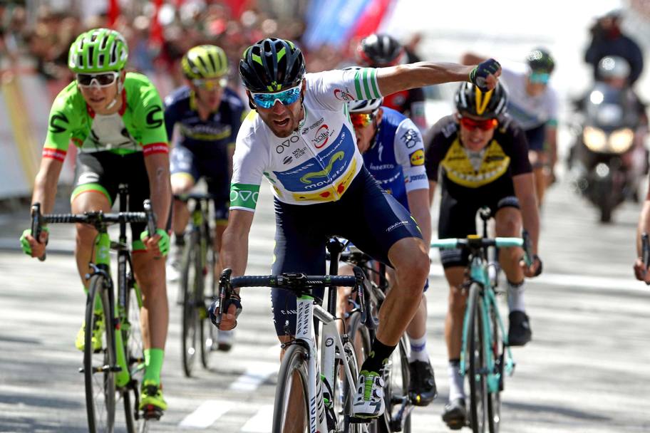 Barcellona. Alejandro Valverde trionfa nella quinta tappa al Tour di Catalogna (Epa)